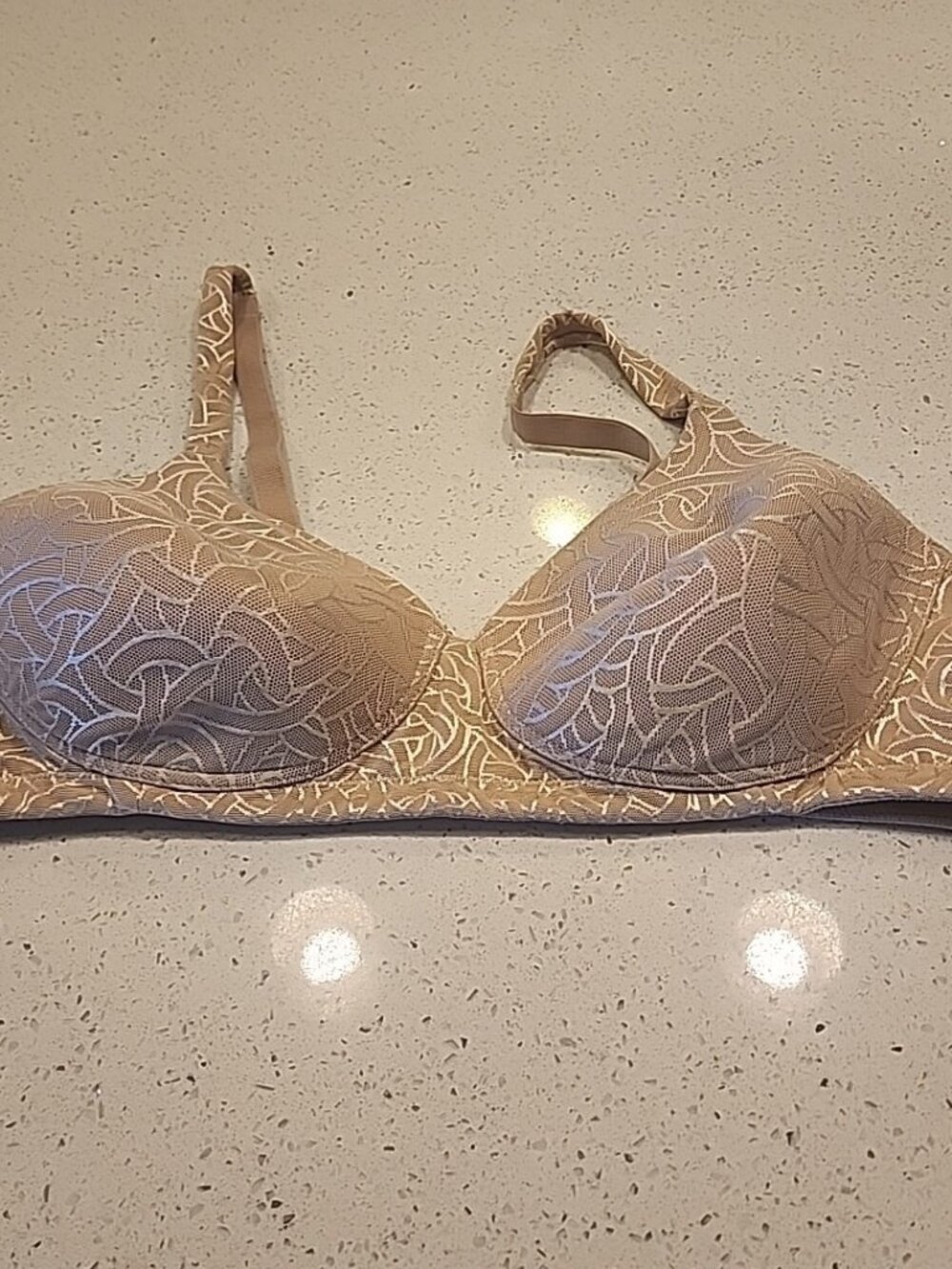 Vanity Fair Bra 40B Nude Wireless Lined 72298